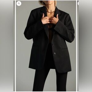 NWOT Oversized Black Women's Blazer Jacket